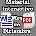 Material interactivo mes de diciembre para tercer grado ciclo escolar 2022-2023