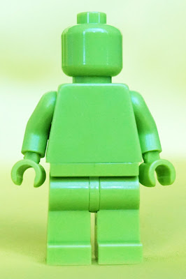 Bright Yellowish Green Monochrome Minifigure