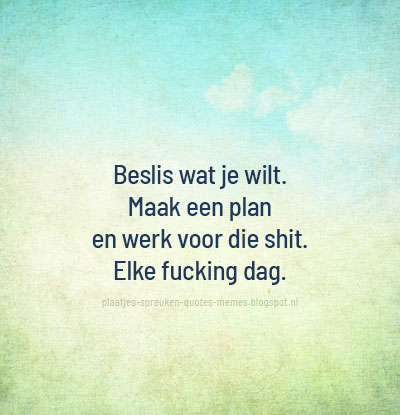 nederlandse motivatie quotes