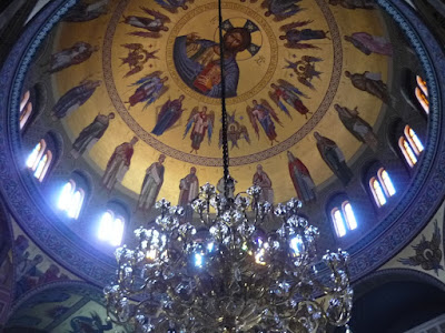 Interior de la Iglesia de la Santa Trinidad en el Pireo