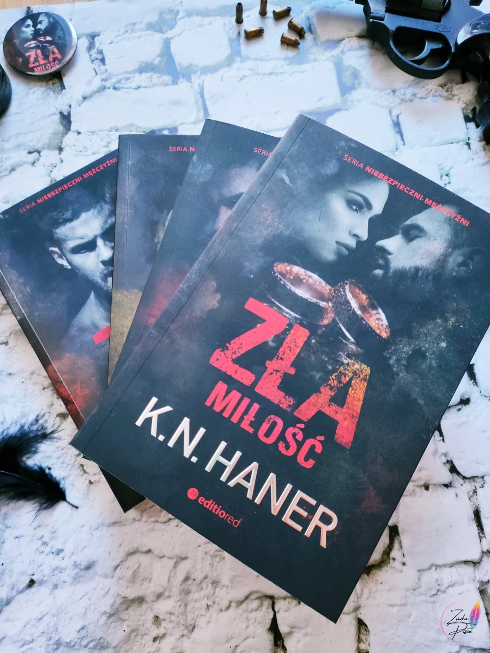 K. N. Haner "Zła miłość" - patronacka recenzja książki