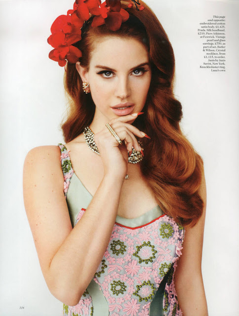 Lana Del Rey Latest Pictures - Vogue UK March 2012