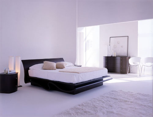 white bedroom design