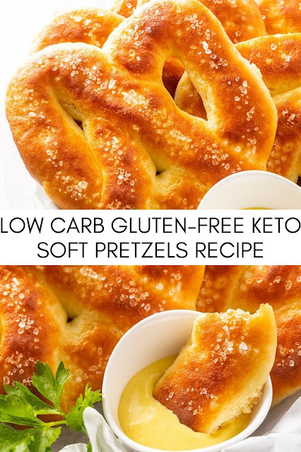 LOW CARB GLUTEN-FREE KETO SOFT PRETZELS RECIPE