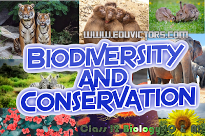 CBSE Class 12 - Biology - Biodiversity and Conservation - Questions and Answers(#cbsenotes)(#eduvictors)