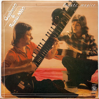 Gualberto & Ricardo Miño ‎“Puente Mágico"1983 Spain, Indian Sitar meets Spanish Flamenco