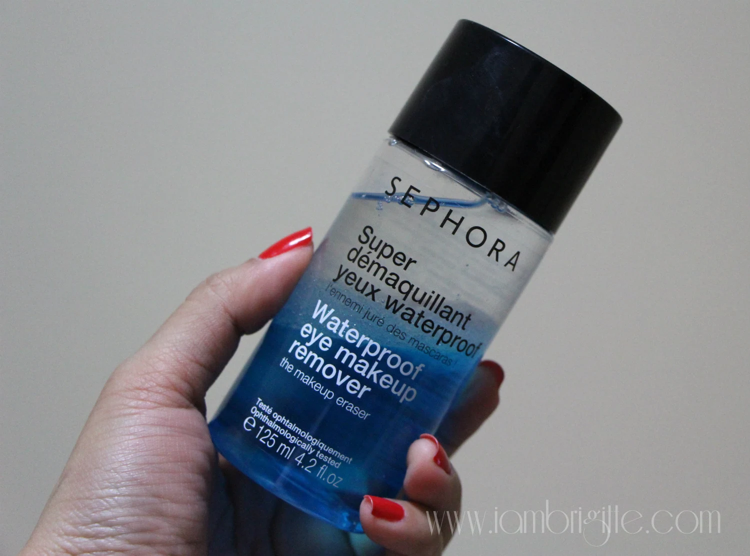 IAMBRIGITTE Product Review Sephora Waterproof Eye Makeup Remover