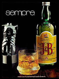 propaganda Whisky JB - 1978. Anos 70. anos 70.  1974. década de 70. os anos 70; propaganda na década de 70; Brazil in the 70s, história anos 70; Oswaldo Hernandez;