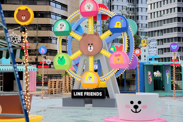 台北統一時代百貨 LINE FRIENDS 派對時光