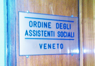 Targa sede Ordine Assistenti Sociali del Veneto