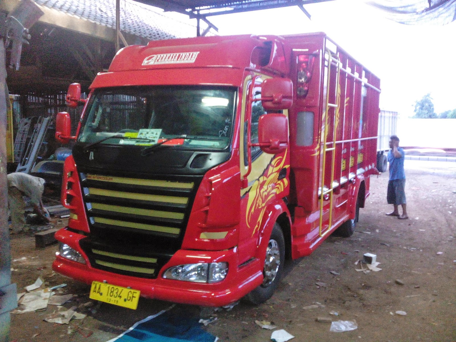 Kumpulan Modifikasi Mobil Canter Dump Truck Terbaru 