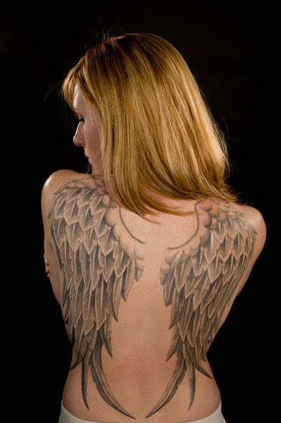 Angel tattoo designs are