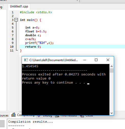 ixplicit type casting example