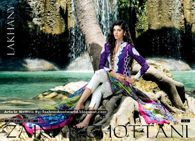 Zainab Chottani Eid Collection 2015 By Lakhany Silk Mills