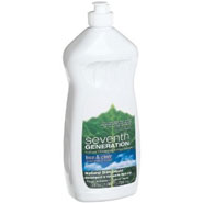 Seventh Generation Natural Dish Liquid, Free and Clear 25 oz