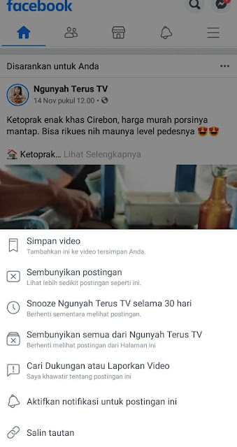 Cara Download Video Di Aplikasi Facebook Android Dengan Mudah