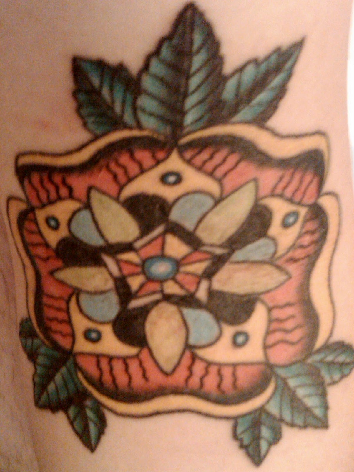 flower sleeve tattoos
