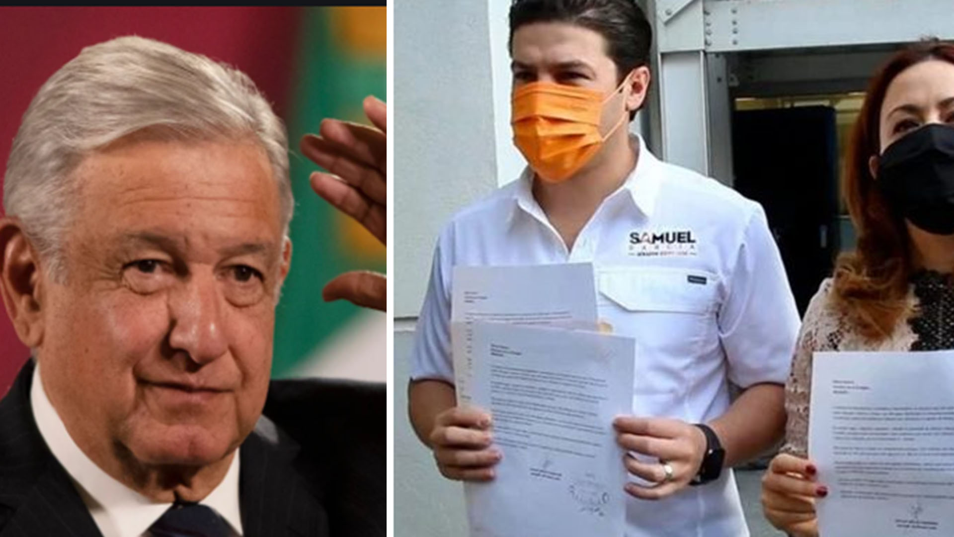 Samuel García acusa a AMLO de robar agua a NL; llama a ciudadanos a tomar presa ‘El Cuchillo’