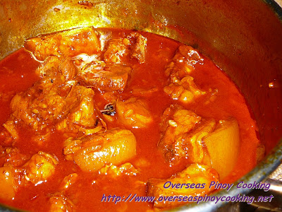 Bohol Adobo - Cooking Procedure