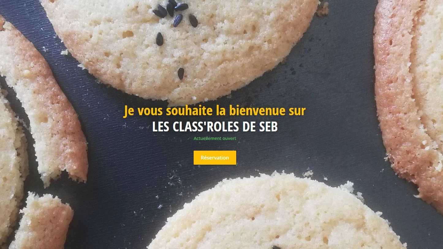 Sébastien, chef à domicile à Lyon - Les Class'Roles de Seb