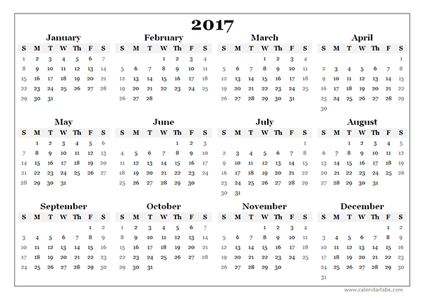2017 Printable Calendar, 2017 calendar printable, 2017 calendar template. 2017 blank calendar, 2017 yearly calendar, 2017 monthly calendar, 2017 weekly calendar, free calendar 2017, print calendar 2017