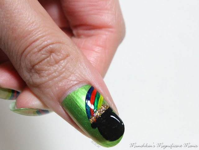 St. Patrick's Day Nail Design