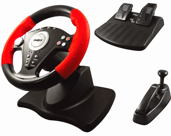 Frontech Gaming Wheel Dual Shock (JIL- 3003) Driver Download For Windows 7, XP, VISTA