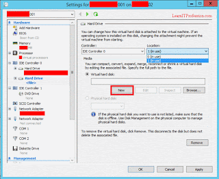 how to create a virtual machine in hyper-v on windows server