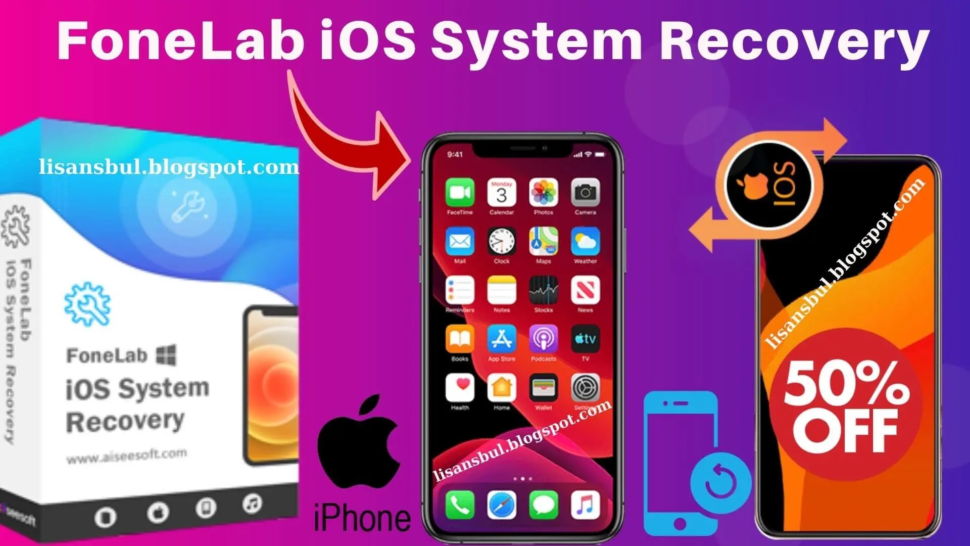 FoneLab iOS System Recovery Gutscheincode Rabatt