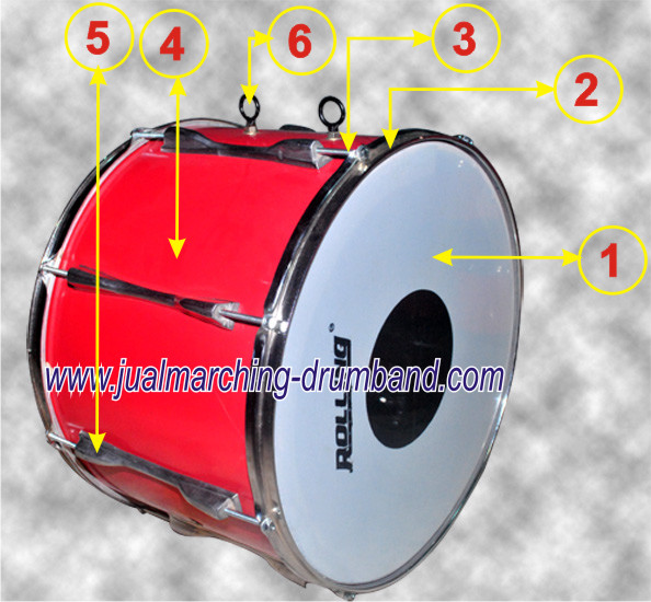 jual alat musik  Bass Drum, drum band / marching band dengan harga murah