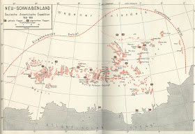 Mapa alemán de Neuschwabenland