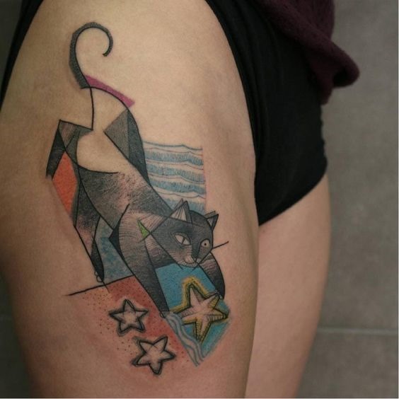 30 tatuagens de gatos que são simplesmente incríveis!