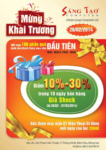  Thiết kế tờ rơi, flyer 