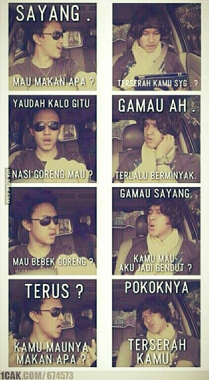 Mau Makan Apa Sayang?  Humor Lucu Banget