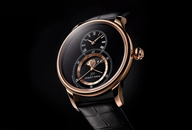 Jaquet Droz Grande Seconde Moon Black Enamel