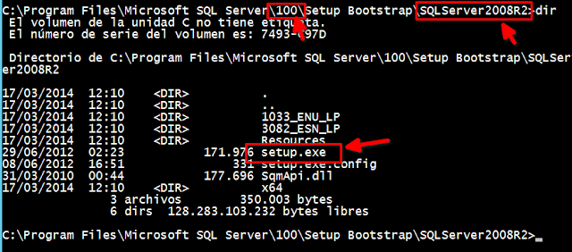 MSSQL: Saber componentes instalados