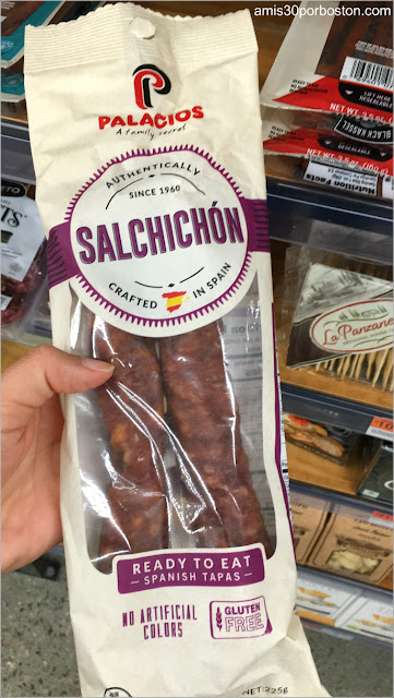 Salchichón Español en los Comercios de Boston, Estados Unidos