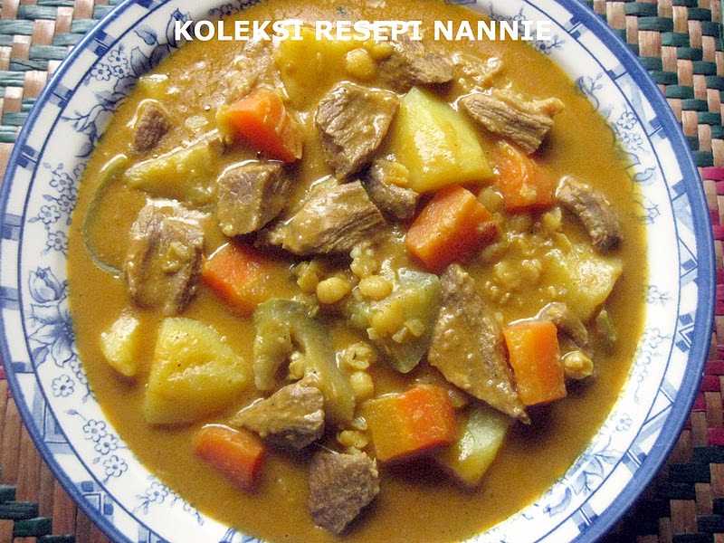 Resepi Kari Cicah Roti Canai - Surasmi B