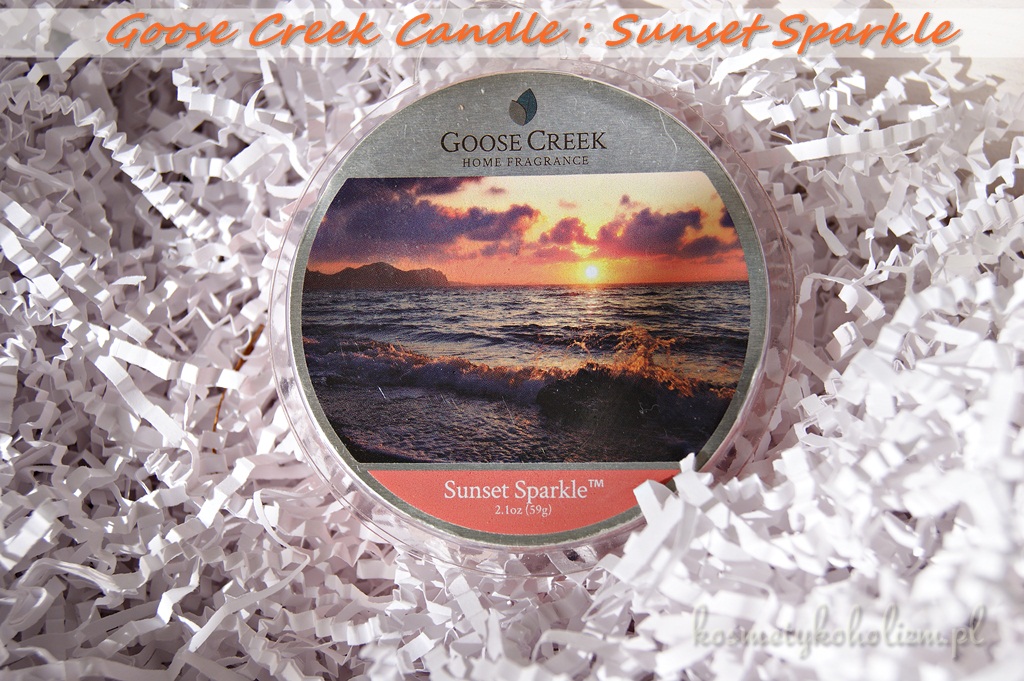 Goose Creek Candle | Sunset Sparkle | PachnącaWanna.pl | Świecowa Niedziela