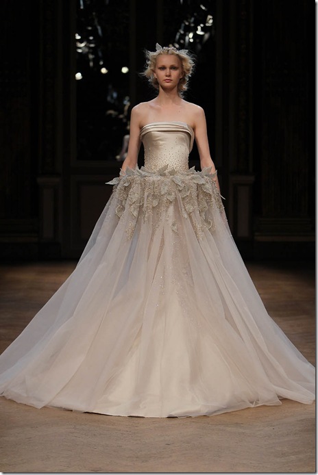 Georges Hobeika Fall 2011 Wedding Dress