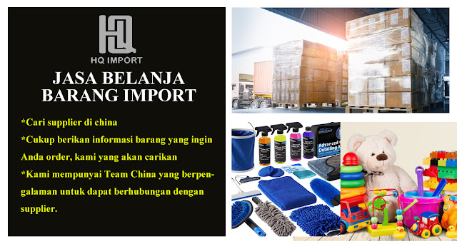 Jasa belanja barang import di palembang