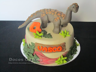 Bolo de aniversário Dinossauro