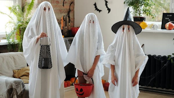 Image: Children in Ghost Costumes, by Daisy Anderson on Pexels