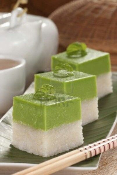 Resep Masakan Indonesia: Resep Ketan Lapis Srikaya Pandan