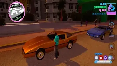 تحميل لعبة فايس سيتي GTA Vice City للاندرويد من ميديا فاير