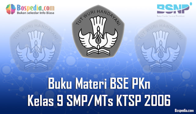 Buku Bahan Bse Pendidikan Kewarganegaraan Kelas 9 Smp/Mts Ktsp 2006 Terbaru