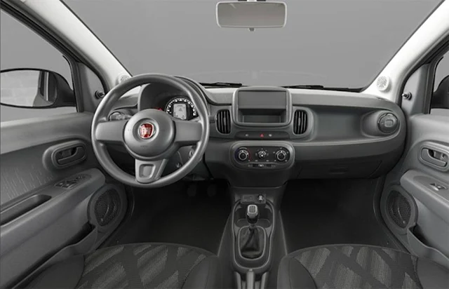 Fiat Mobi - Interior - Painel