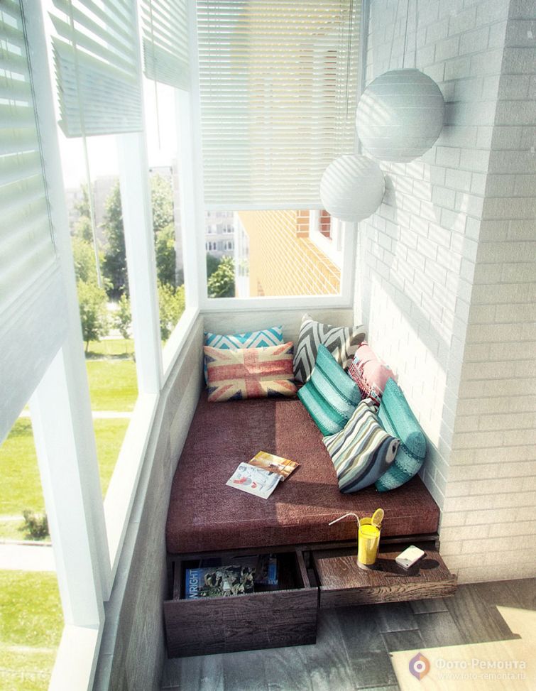 Contoh Desain Interior Balkon Modern - Desain Denah Rumah 