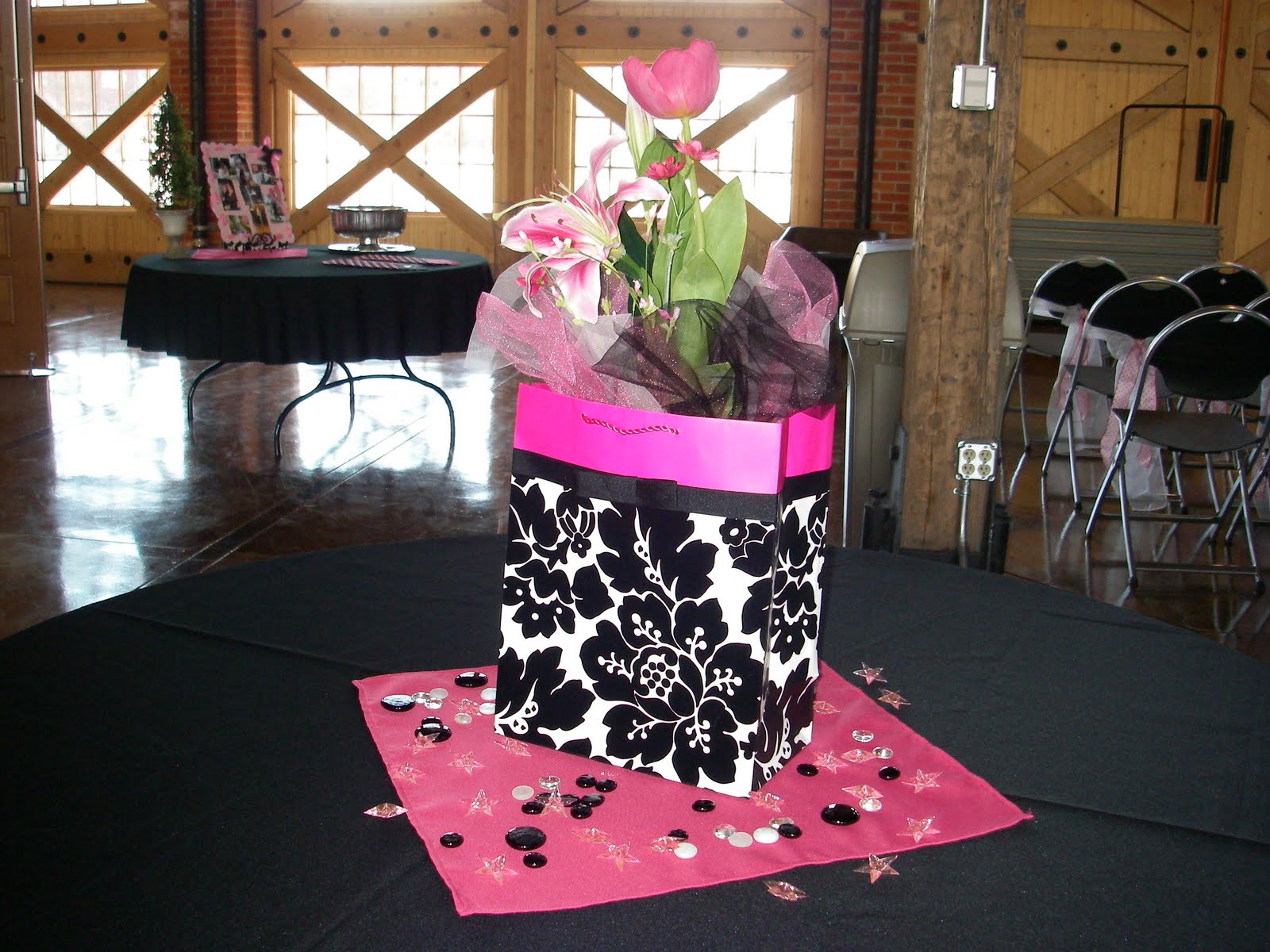 Gift Bag Centerpieces