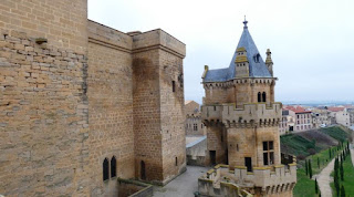 Olite, Palacio Real de los Reyes de Navarra.